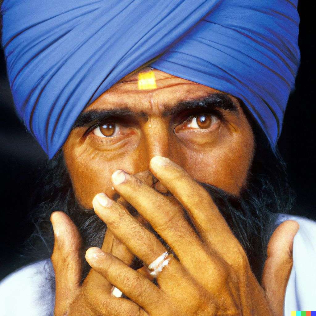 a representation of anxiety, photograph taken by Steve McCurry